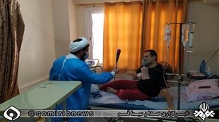 فعالیت بیش از صد طلبه و روحانی جهادی در بیمارستان&zwnj;های قم