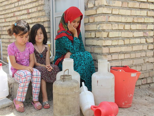 خشکسالی در استان اردبیل و کم آبی در روستاها