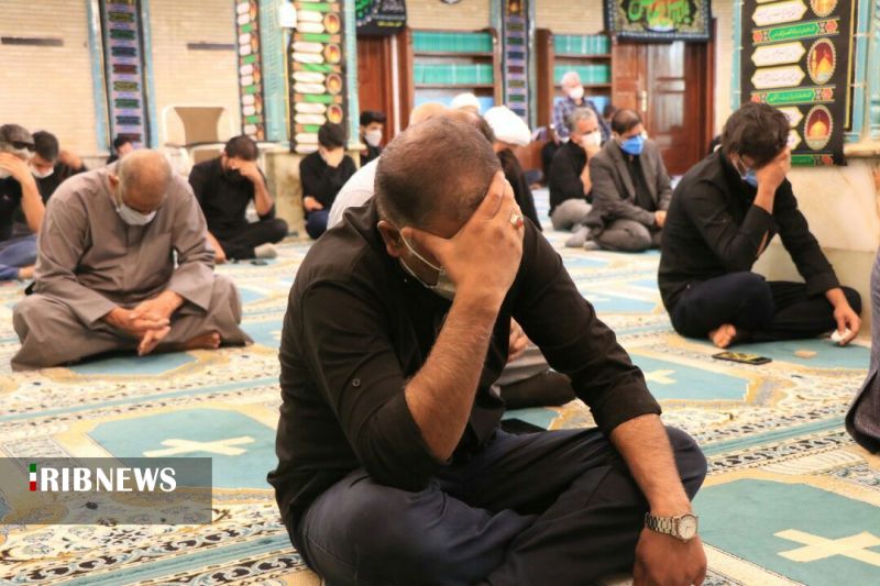 مراسم سوگواری رحلت پیامبر و شهادت امام حسن مجتبی در کیش