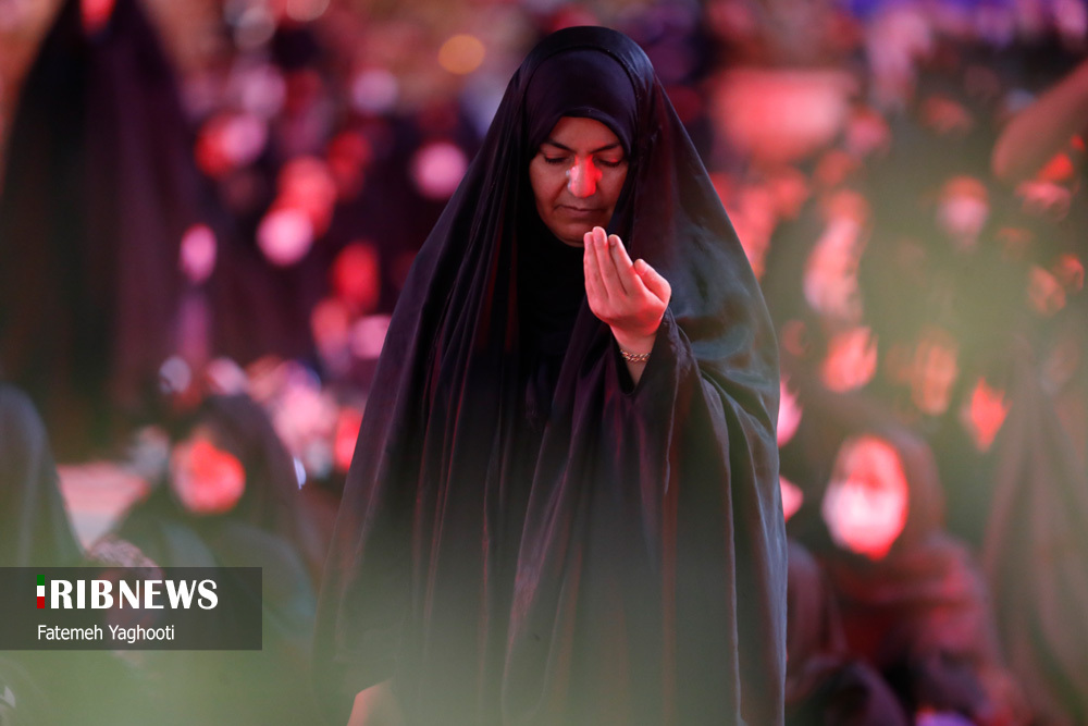مراسم احیاء شب بیست و سوم ماه مبارک رمضان در کیش