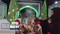ساکنان و گردشگران کیش در جشن ولادت حضرت جواد الائمه (ع)