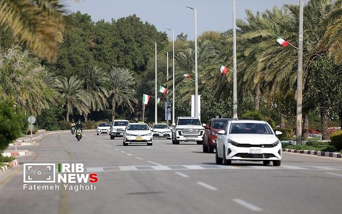 تمهیدات پلیس راهور کیش در روز راهپیمایی ۲۲ بهمن ۱۴۰۴ تمهیدات پلیس راهور کیش در روز راهپیمایی ۲۲ بهمن ۱۴۰۴