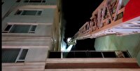 مهار آتش‌سوزی ساختمان مسکونی بلندمرتبه در کرمانشاه