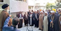 تجمع طلاب رشت در محکومیت قرآن سوزی