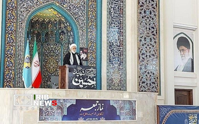 تاکید امام جمعه کیش بر شکست ناپذیری و پیروزی جبهه حق تاکید امام جمعه کیش بر شکست ناپذیری و پیروزی جبهه حق