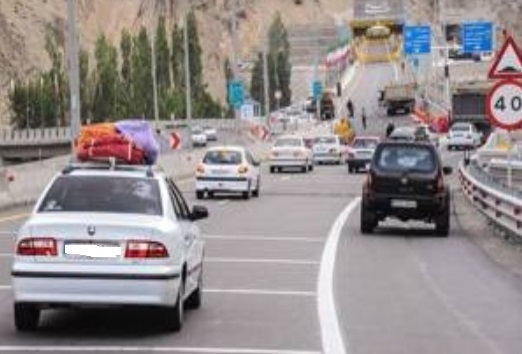 ترافیک عادی و روان در جاده‌های مواصلاتی گیلان