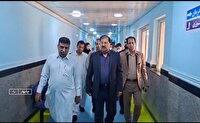 ارائه خدمات درمانی در بیمارستان چابهار