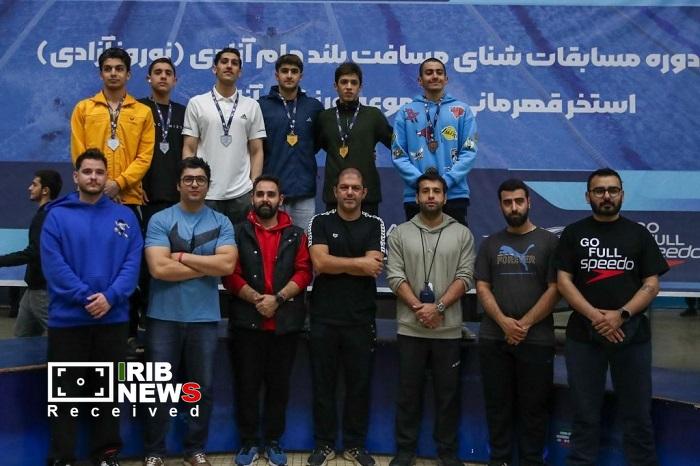کسب سه نشان برتر شناگر کیش در هفتمین دوره مسابقات شنا جام آزادی