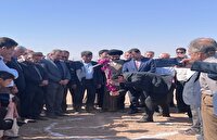 کلنگ‌زنی مجتمع رفاهی و تجاری زیتون در کوهین: گامی نو در توسعه منطقه‌ای