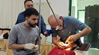 خدمت دندانپزشکی گروه های جهادی در آخرین روزهای تابستان