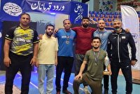 نایب قهرمانی کردستان در کشتی پهلوانی کارگران کشور