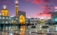 برپایی چایخانه مینابی‌ها در حرم امام رضا (ع)