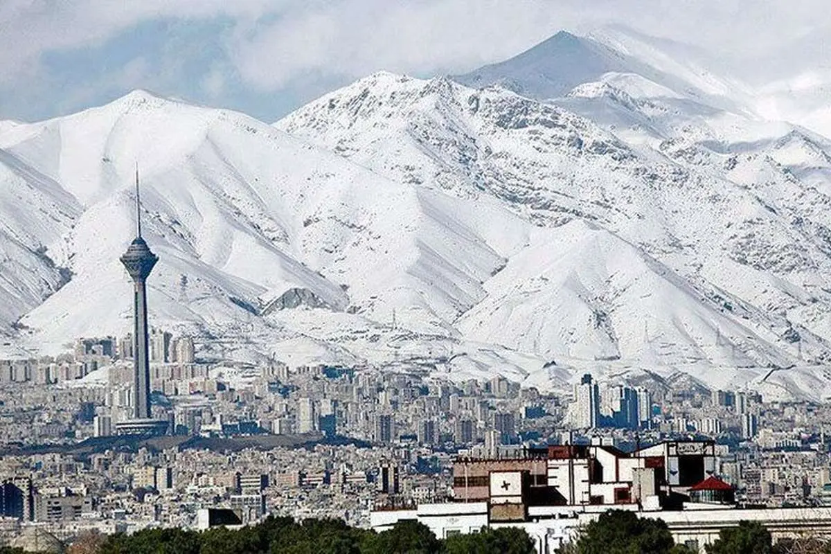 ارتفاعات تهران برفی می‌شود