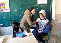 پایش مستمر سلامت دانش‌آموزان میرجاوه برای پیشگیری از آنفلوآنزا