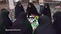 دختران دهه نودی قمی پای کار نظام و انقلاب