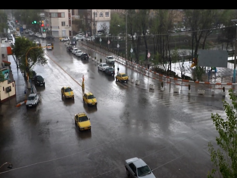 باران بهاری اردبیل را در بر می گیرد