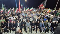 عشایر نوار مرزی ایران در آبادان همصدا با غیورمردان کشور در حمایت از ایران