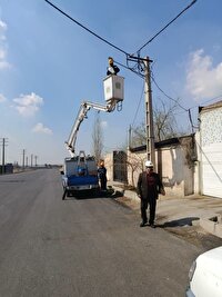 برق مناطق آسیب دیده در استان البرز وصل شد