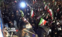 وداع مردم انقلابی برازجان با پیکر پاک شهید باصولی