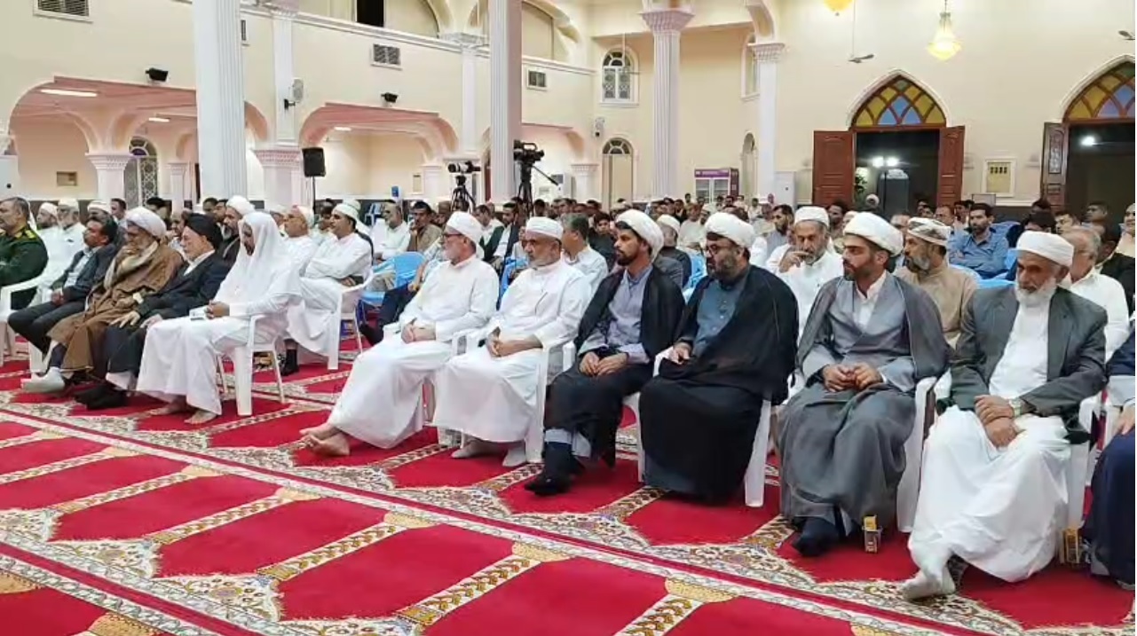 برگزاری محفل انس با قرآن در مسجد جامع اهل سنت بستک