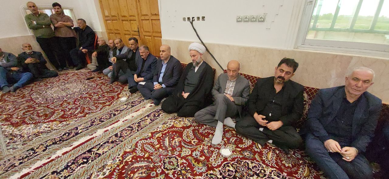 مراسم چهلمین روز درگذشت‌ام الشهدا جمادیل حاج علی عسکری در فومن