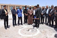 کلنگ احداث دارالقرآن خیرساز شهید رضا پور به زمین زده شد