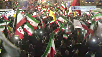 تجمع شبانه مردم زنجان برای بیعت با رهبر انقلاب