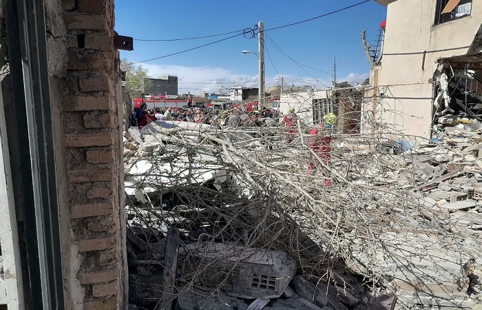 حمله پهپادی دشمن به منزل مسکونی در روستای نجف‌آباد قزوین