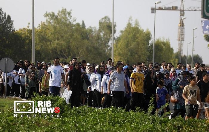 برگزاری پیاده روی خانوادگی، خلیج تا ابد فارس