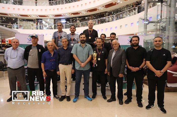 قهرمانی مرکز تجاری در رقابت‌های فوتبال دستی کیش