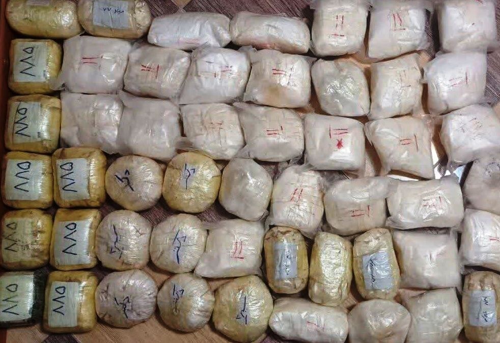 کشف ۱۳۵ کیلوگرم مخدر صنعتی در مرز تایباد کشف ۱۳۵ کیلوگرم مخدر صنعتی در مرز تایباد