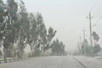 هشدار سطح نارنجی هواشناسی خوزستان برای خیزش گردوخاک