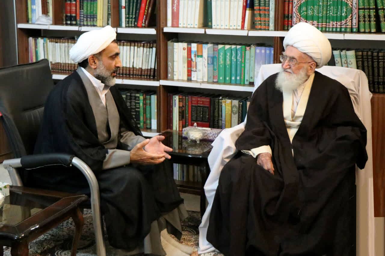 قدردانی آیت الله نوری همدانی از نقش صدا و سیما در اطلاع رسانی دو جنگ اخیر