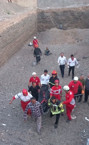 جان باختن یک کارگر ساختمانی در اثر ریزش آوار در بیرجند جان باختن یک کارگر ساختمانی در اثر ریزش آوار در بیرجند
