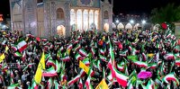 مردم خستگی ناپذیر قزوین میدان دار عزت و سربلندی کشور