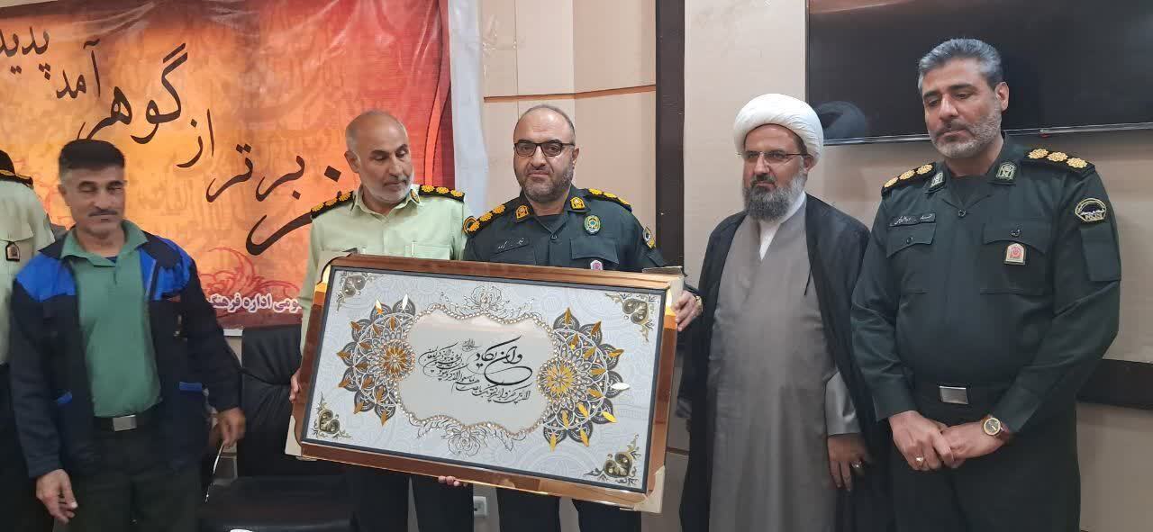 معارفه فرمانده جدید انتظامی پلدختر