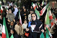مردم نیشابور پای کار ایران ایستاده اند