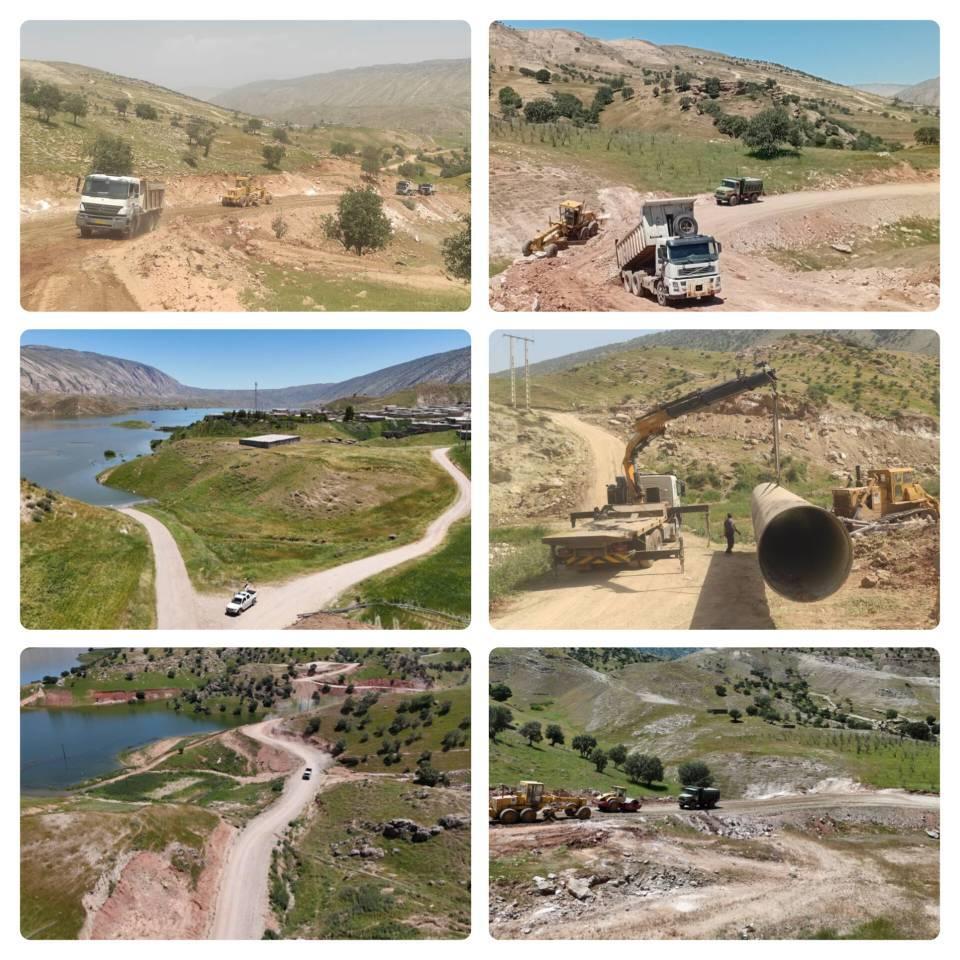 پیشرفت ۶۰ درصدی راه دسترسی روستاهای عربرودبار پیشرفت ۶۰ درصدی راه دسترسی روستاهای عربرودبار