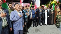 تجمع مردم جغتای در میدان امام شهید خامنه‌ای