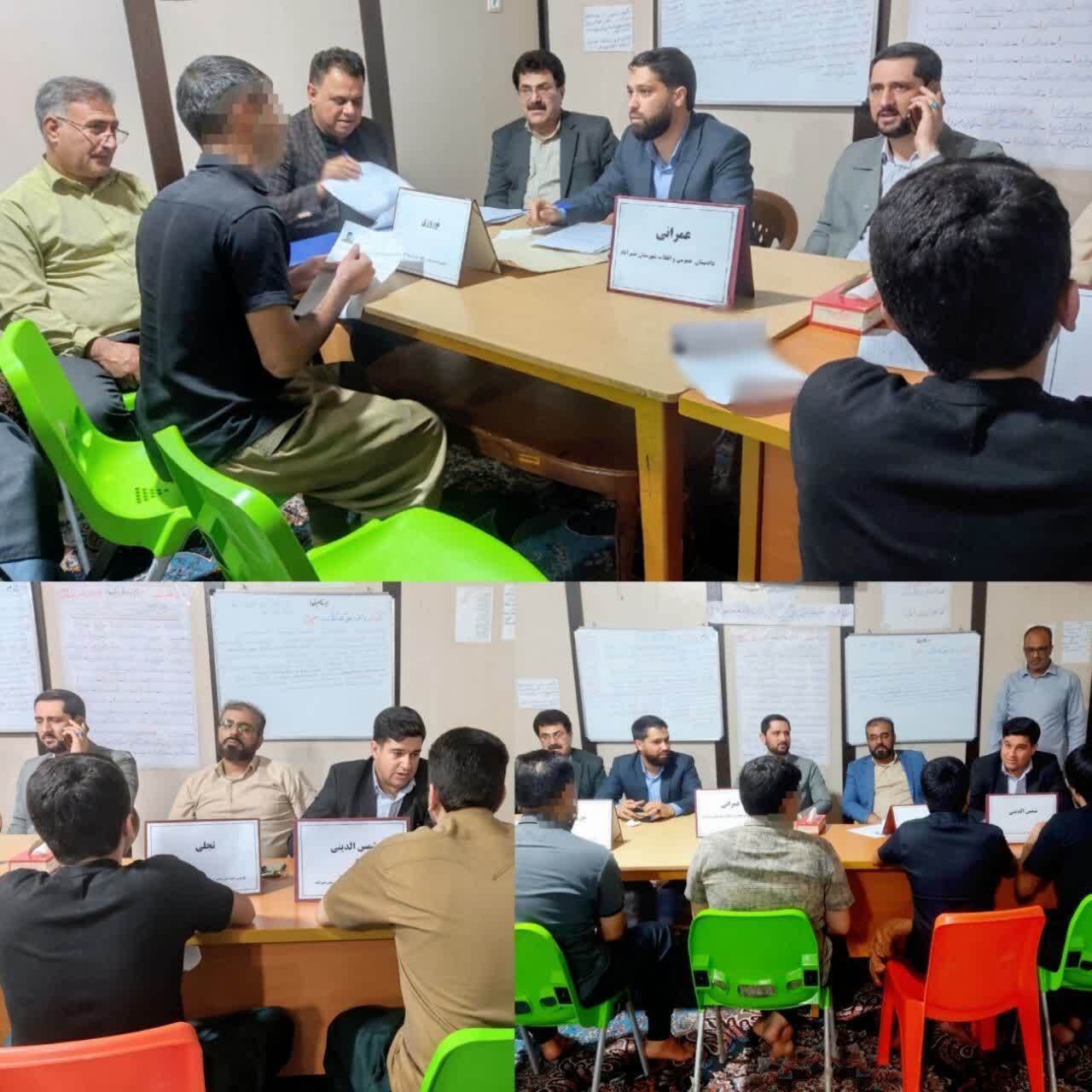 موافقت با آزادی رأی‌باز ۳۱ نفر و مرخصی ۱۱ زندانی در میز قضایی دادستان عنبرآباد