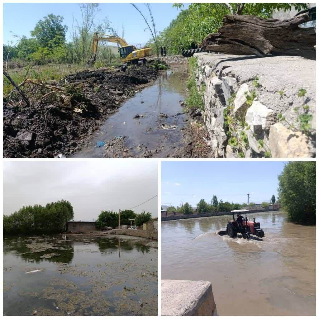 لایروبی رودخانه آهنگران شهرستان سلسله