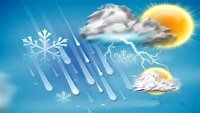 پیش بینی آسمانی صاف تا قسمتی ابری برای گلستان