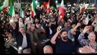 تداوم اراده ورامینی‌ها در لبیک به رهبری؛ طنین شعارهای انقلابی در شب هشتادم مقاومت