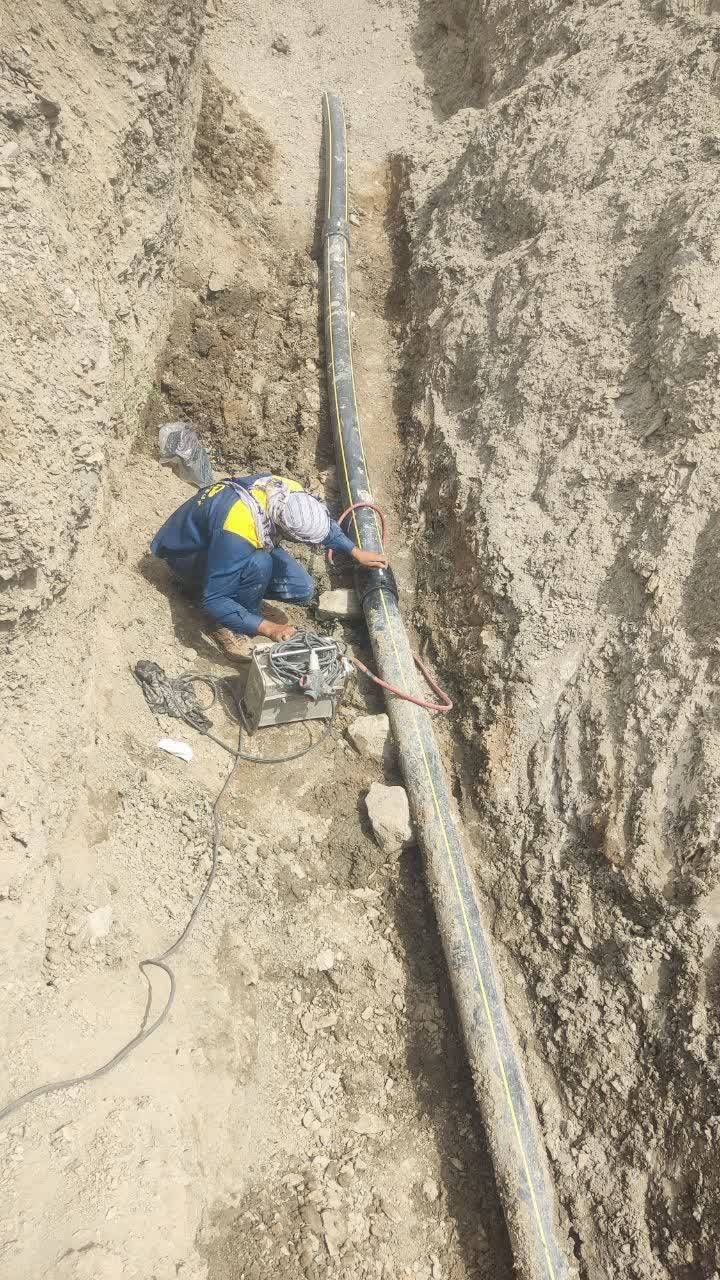 گازرسانی به روستای آق‌ دربند سرخس