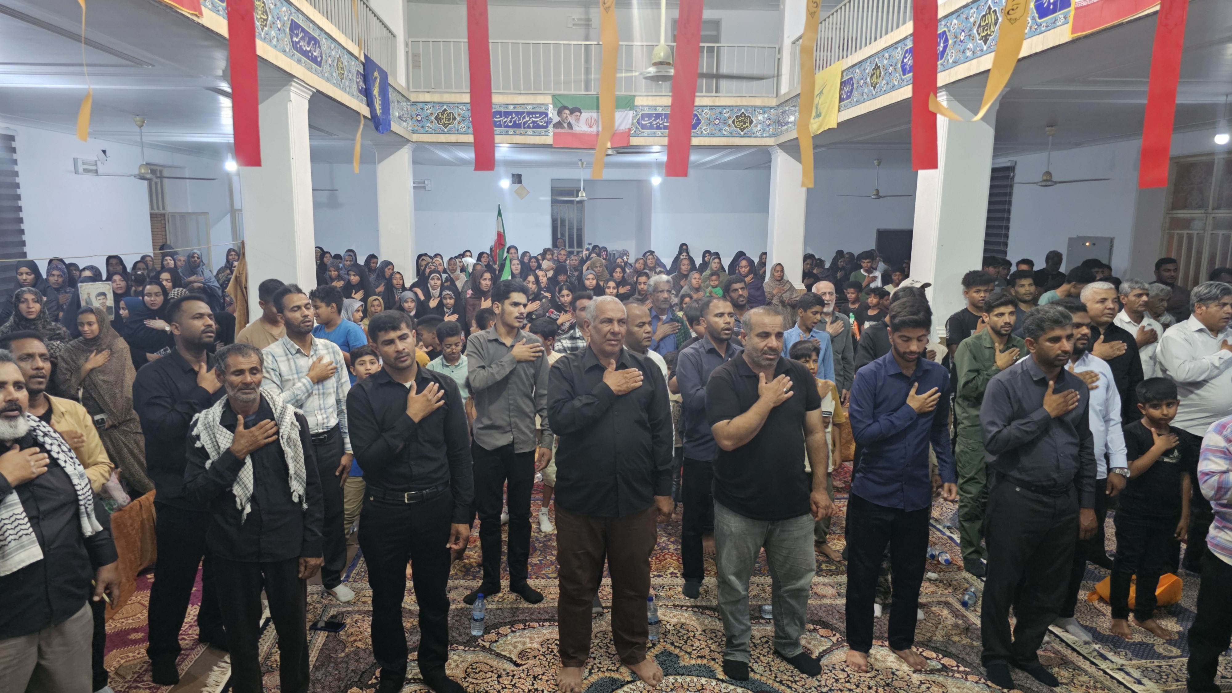 برگزاری مراسم گرامیداشت شهید جمهور در شهر شمیل بندرعباس