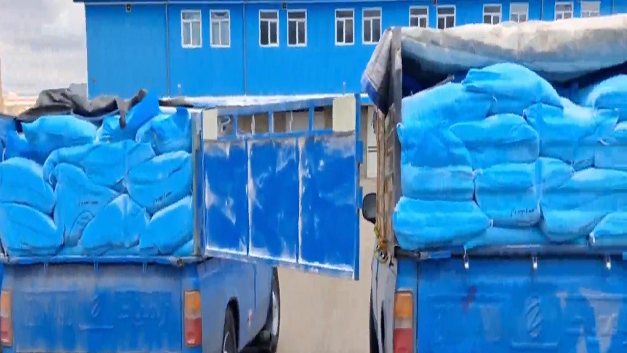 کشف و ضبط آرد و سوخت قاچاق در مرند
