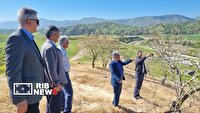 بازدید رئیس سازمان ثبت و گواهی بذر و نهال کشور از نهالستان‌های لرستان