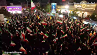 نمایش اقتدار ملی در رزمایش شبانه مردم قم