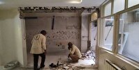 اعزام گروه جهادی سرایان  به مناطق آسیب دیده از جنگ
