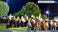 مردم خوزستان همچنان پای کار انقلاب ایستاده اند